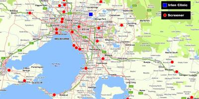 Kartica velikog Melbourne