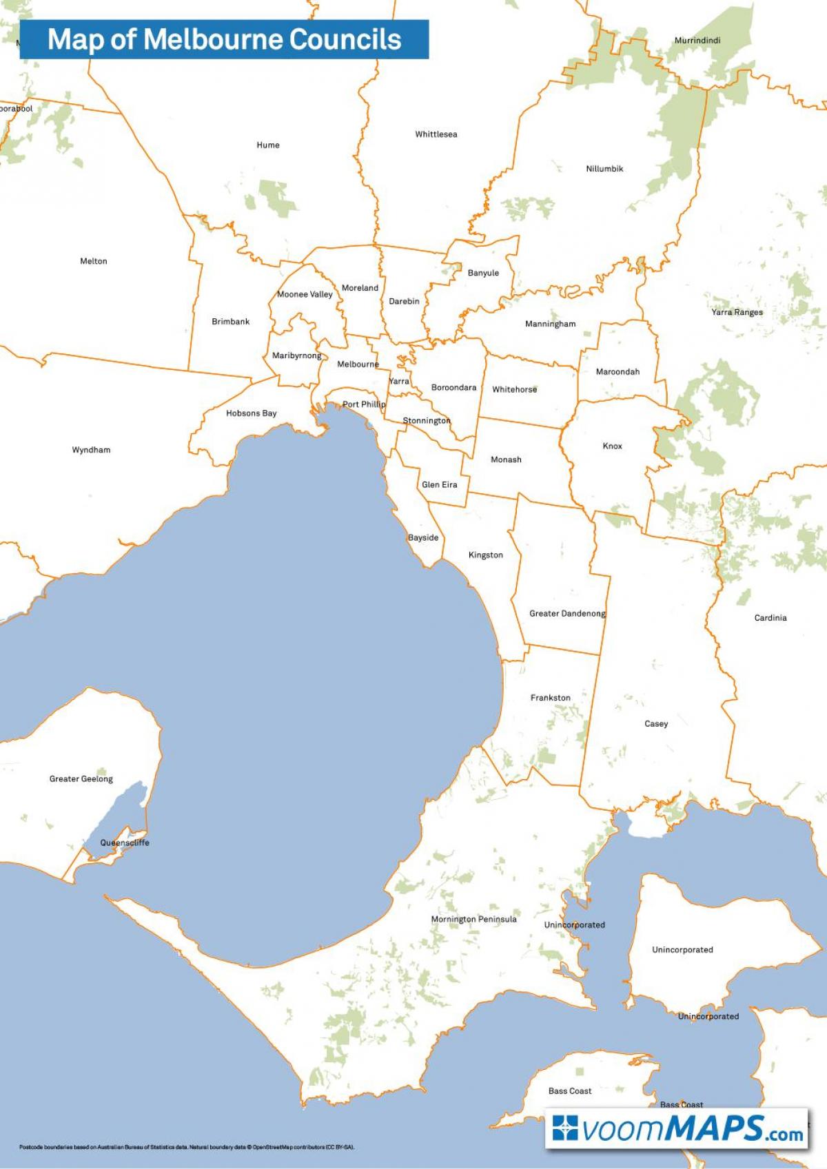 karta savjeta Melbourne