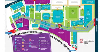 Karta Melbourne Шоуграундс